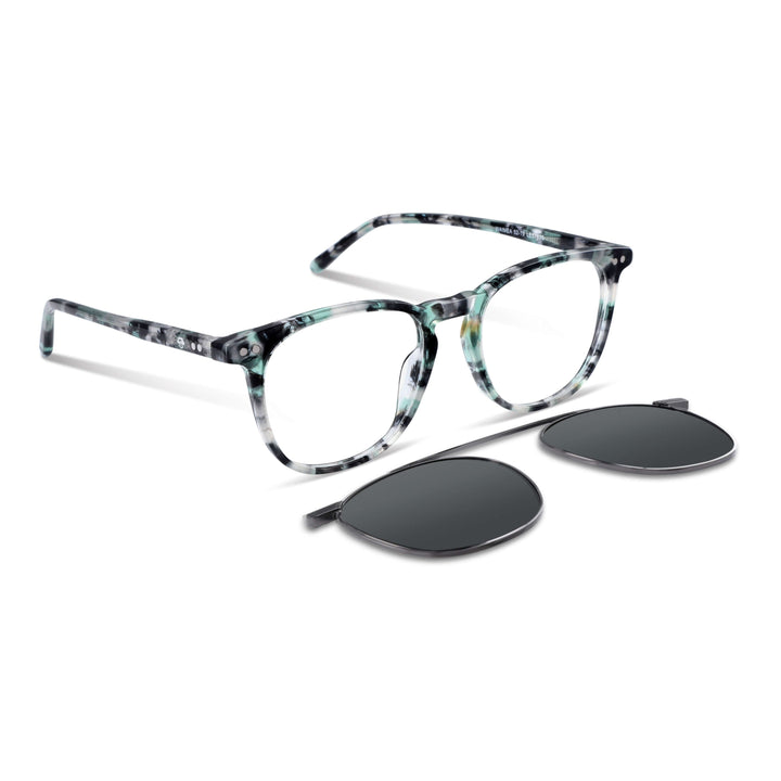Lenses optical round for men and women with sun clip-on polarized marca bonoboss sustainable optical wholesale #color_camo