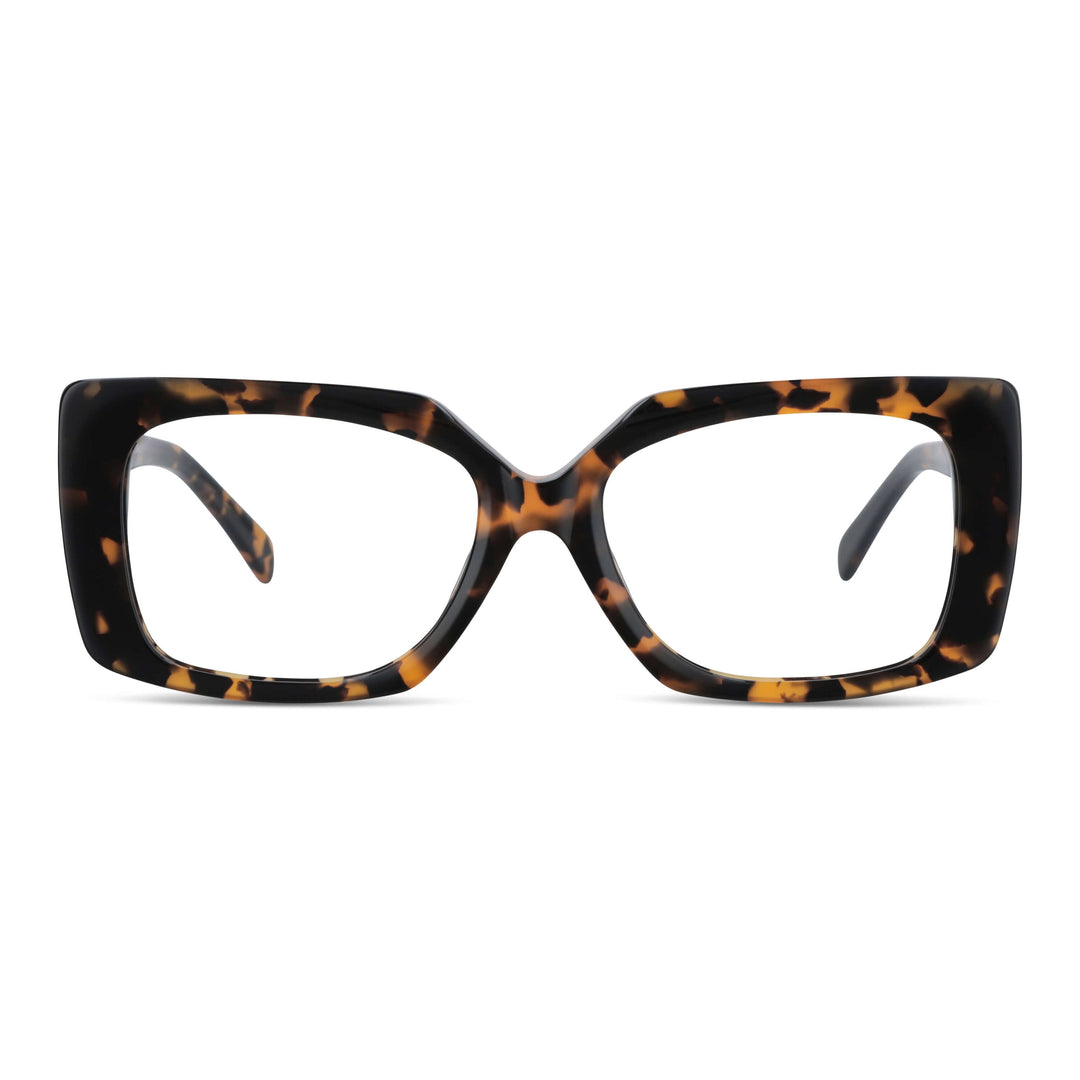 Eyeglasses oversize xl larges for men and women square acetate livianos comodos baratos Bonoboss #color_carey