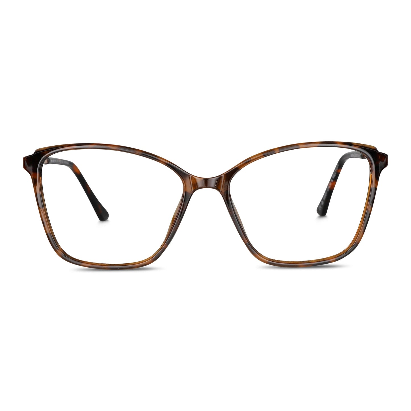 anteojos opticos para mujer de cara redonda grande con acetato de color carey. Distribuidor mayorista de opticas lentes plastico reciclado#color_carey