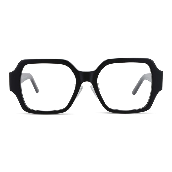 Eyeglasses oversize xl larges for men and women square acetate livianos comodos baratos Bonoboss #color_negro