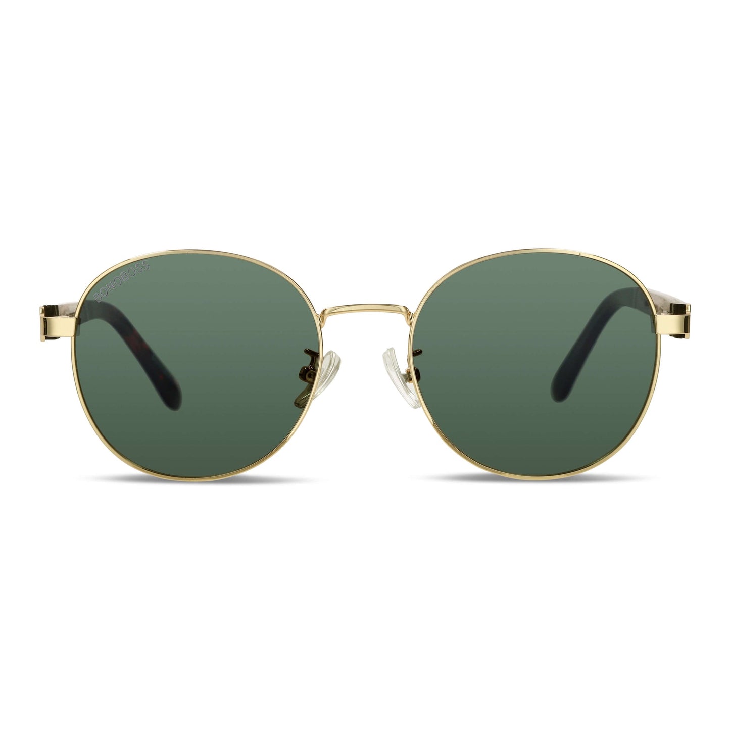 Lentes antejos de sol polarizados e acero dorados color g15 para hombre y mujer #color_g15