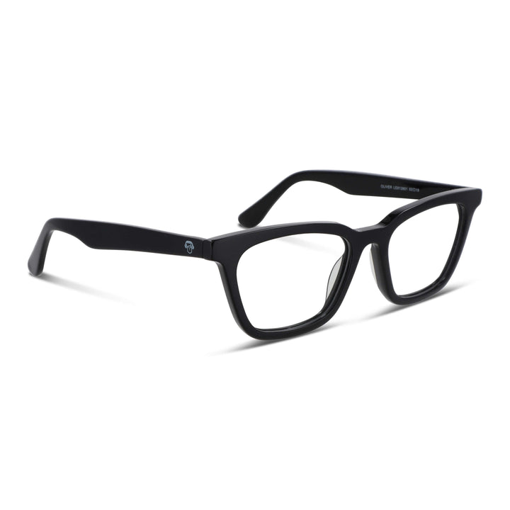 Lenses optical acetate forma rectangular ovalada black for men and women optical distribuidor mayorista opticas Bonoboss #color_negro