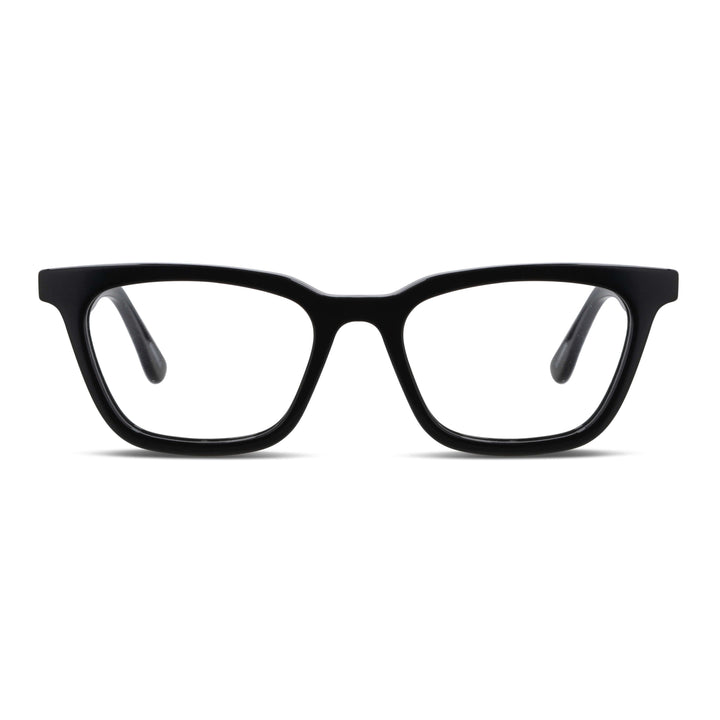 Lenses optical acetate forma rectangular ovalada black for men and women optical distribuidor mayorista opticas Bonoboss #color_negro