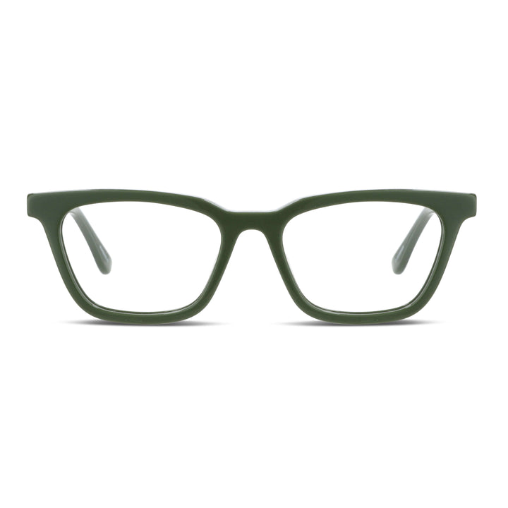 Lenses optical acetate forma rectangular ovalada green for men and women optical distribuidor mayorista opticas Bonoboss #color_verde