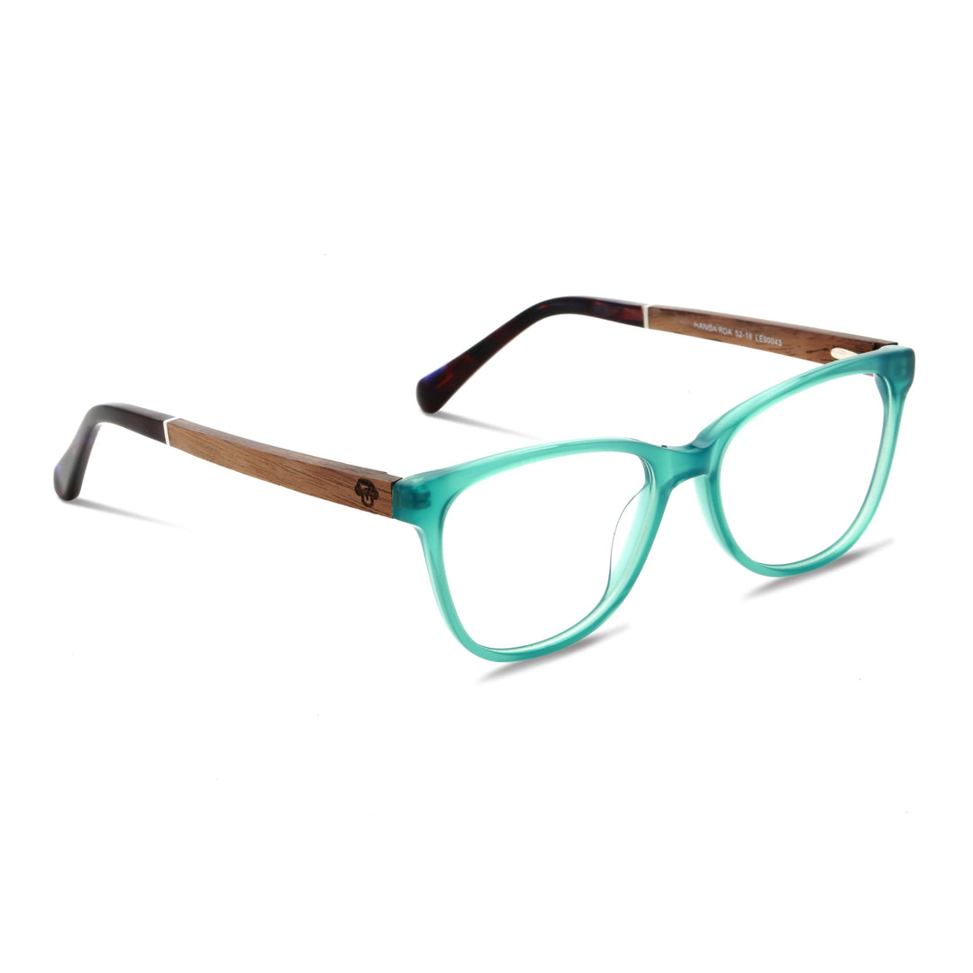 Lenses agate pattern acetate sustainable wood men women round face mayorista optica prescription mayorista distribuidor tortoise Bonoboss #color_calipso