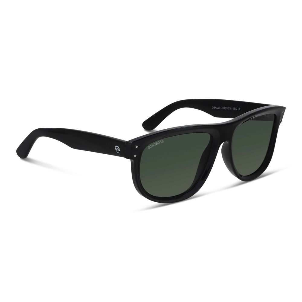 Sunglasses polarized reverse rayban moda men and women sustainable recycled plastic Bonoboss #color_g15
