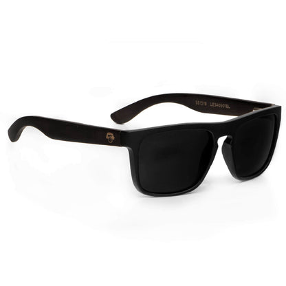 anteojos de sol polarizados rectangulares hombre mujer de cara redonda grande #color_negro