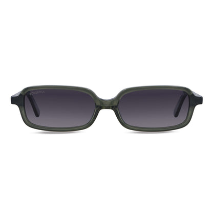 anteojos gafas de sol polarizadas rectangulares de moda para hombre y mujer europea con o sin receta optica. opticos de sol de color verde rectangular #color_verde