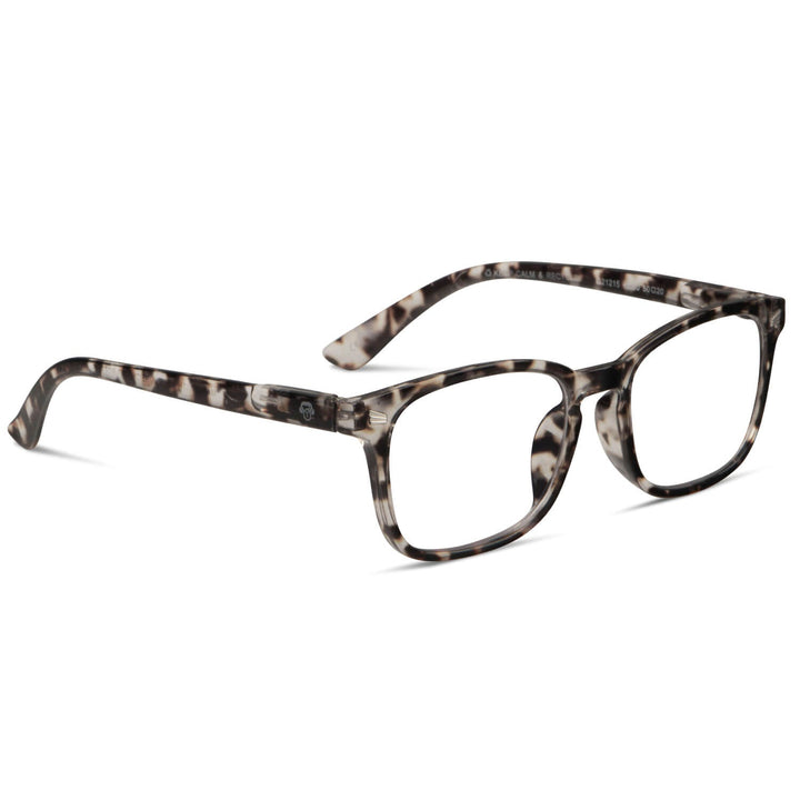 Lenses lectura oncol gray rectangular filtro luz blue UV protection400 antirreflejo tortoise gray unisex bonoboss
