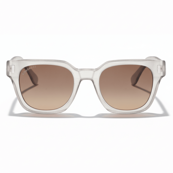 Eyeglasses gafa sun polarized forma rectangular cuadrada and with lenses polarized brown Bonoboss #color_transparente