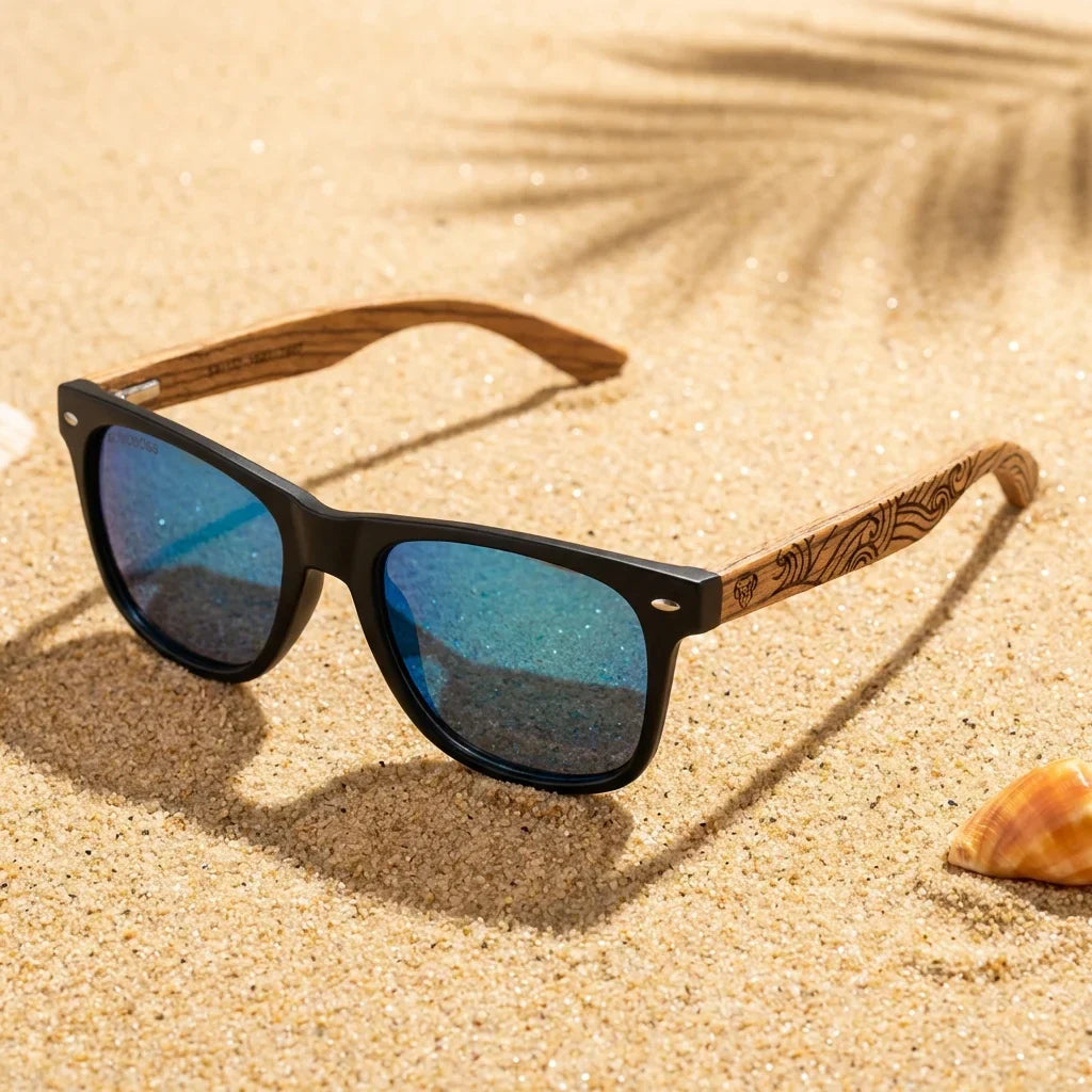 Men wearing lenses sun acacia designers polarized waves sky aventura outdoor montaña naturaleza bonoboss #editorial_sustentabilidad #color_waves-sky