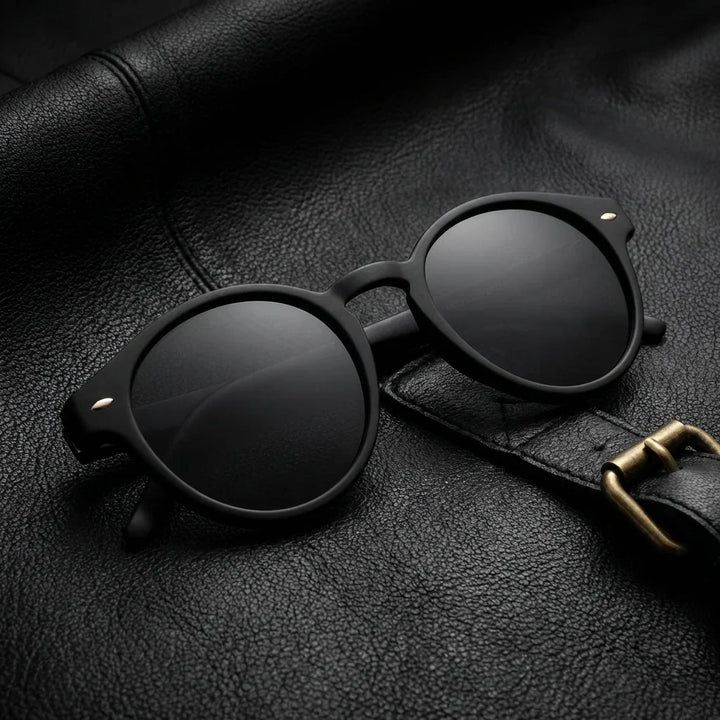 Sunglasses polarized round for women and men red Bonoboss