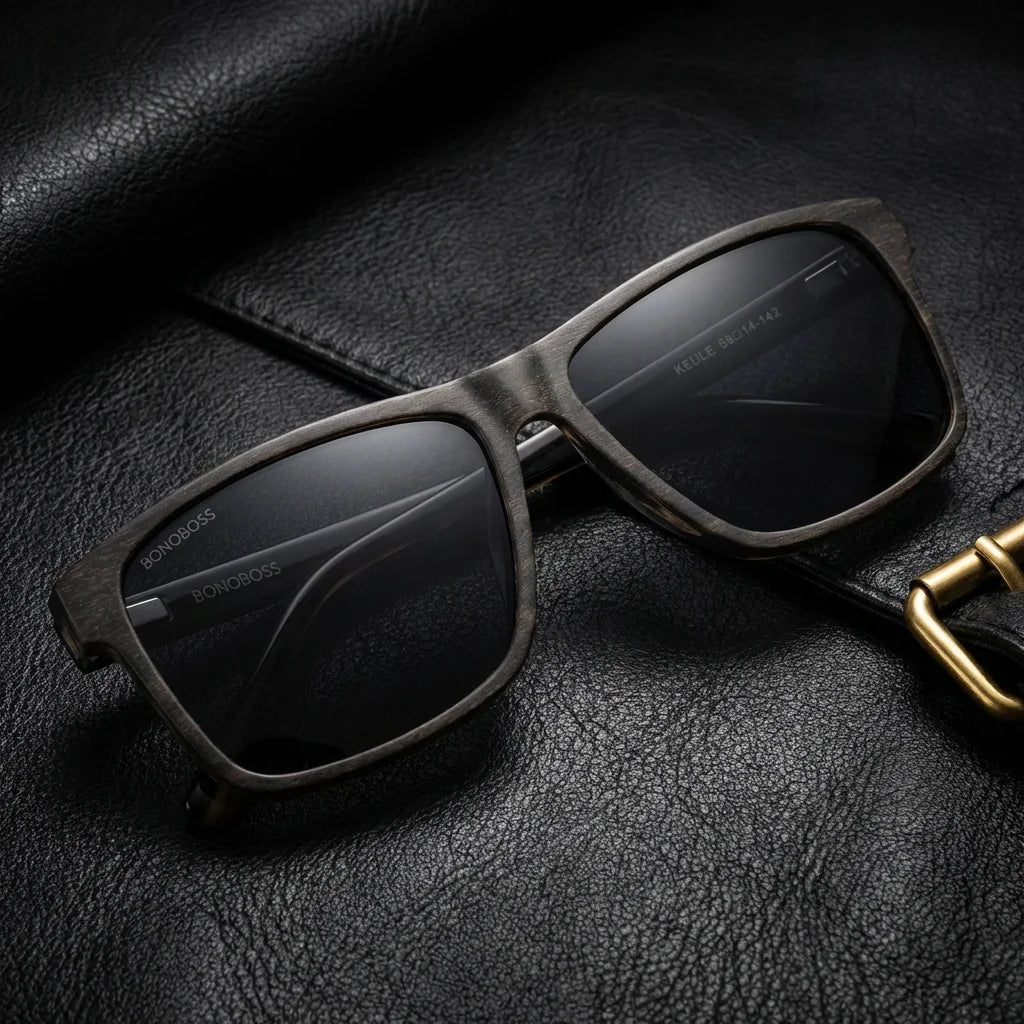 Lenses sun keule polarized wood darkblue summer essentials flat lay playa accesorios verano bonoboss #editorial_detail2 #color_darkblue