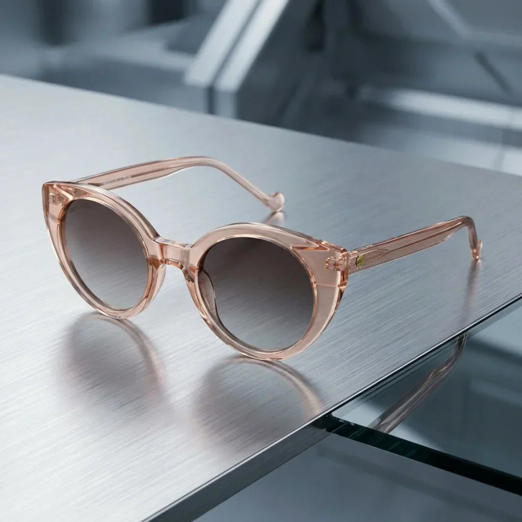 Women wearing lenses sun hannover bio-acetate polarized tortoise urbano ciudad moderna estilo sofisticado bonoboss #editorial_detail1 #color_carey