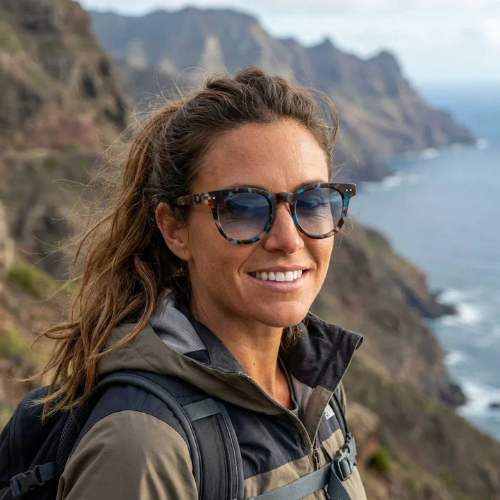 Lenses sun meli polarized bio-acetate marble Patagonian landscape naturaleza chilena UV protection outdoor bonoboss #editorial_detail1 #color_marble