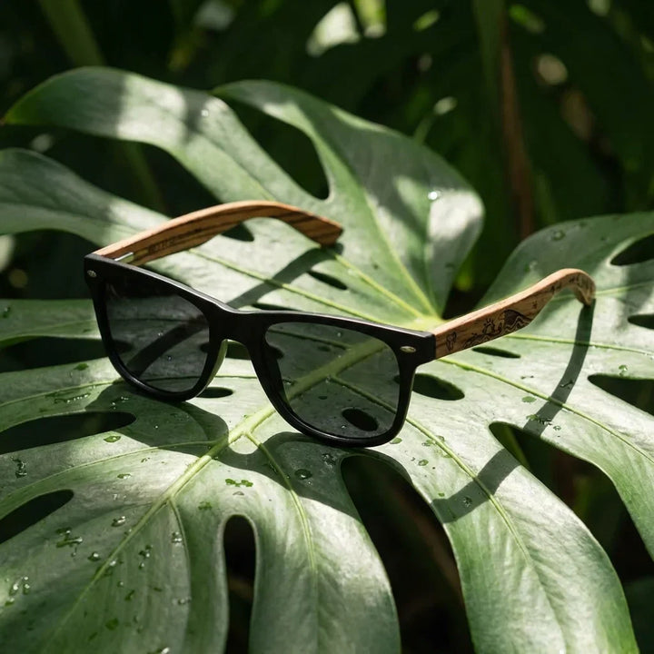 Lenses sun acacia designers polarized surf botanical composition hoja monstera tropical bonoboss #editorial_grid2 #color_surf