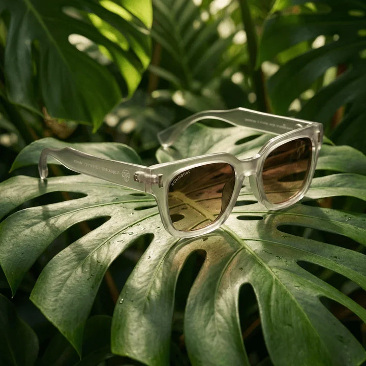 Women wearing lenses sun osorno rpet recycled olive resort piscina lifestyle verano estilo casual bonoboss #editorial_banner #color_olive