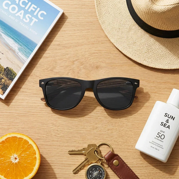 Lenses sun acacia designers polarized fisherman summer essentials flat lay beach accessories bonoboss #editorial_detail2 #color_fisherman