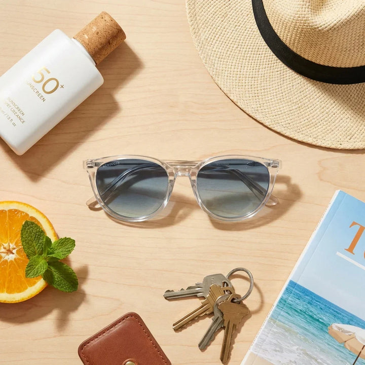 Lenses sun henua polarized bio-acetate clear summer essentials flat lay playa accesorios verano bonoboss #editorial_grid1 #color_transparente