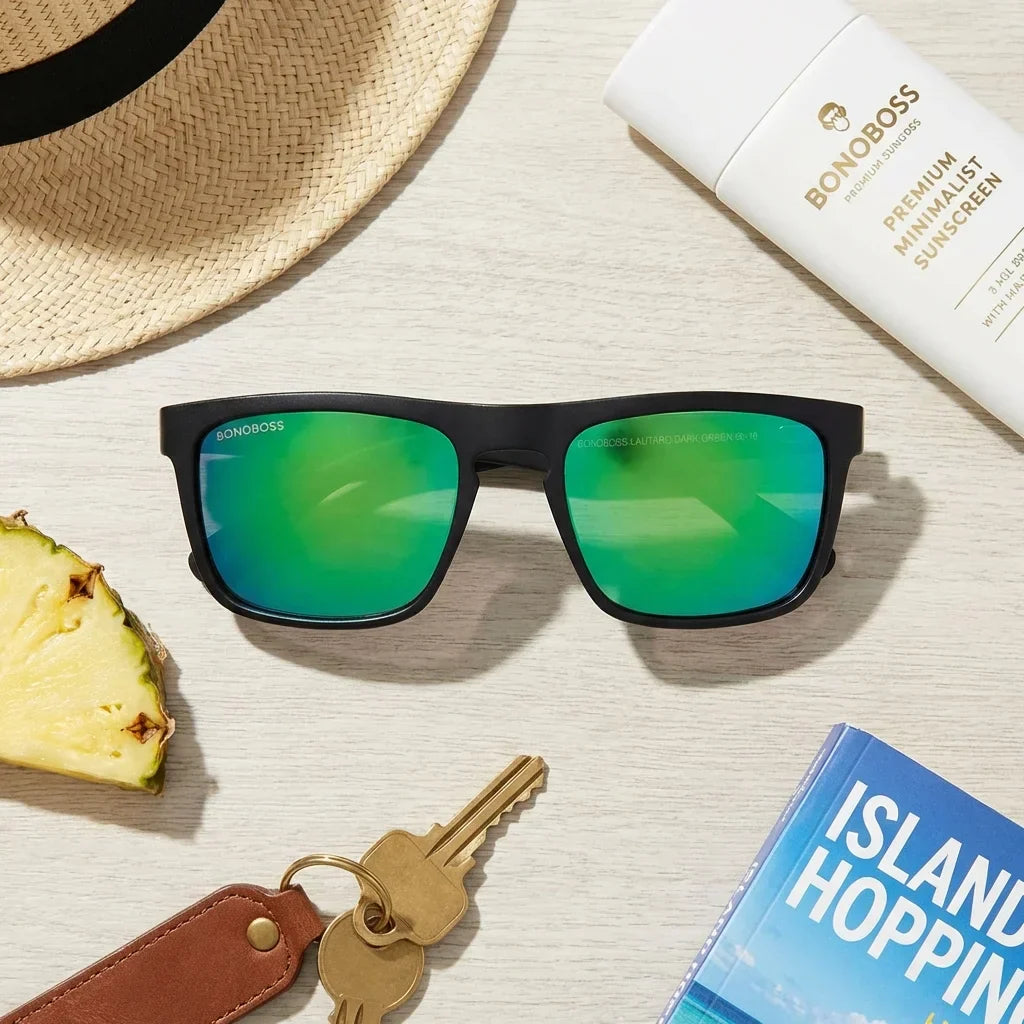 Lenses sun lautaro dark polarized acetate g15 summer essentials flat lay beach accessories bonoboss #editorial_detail2 #color_g15
