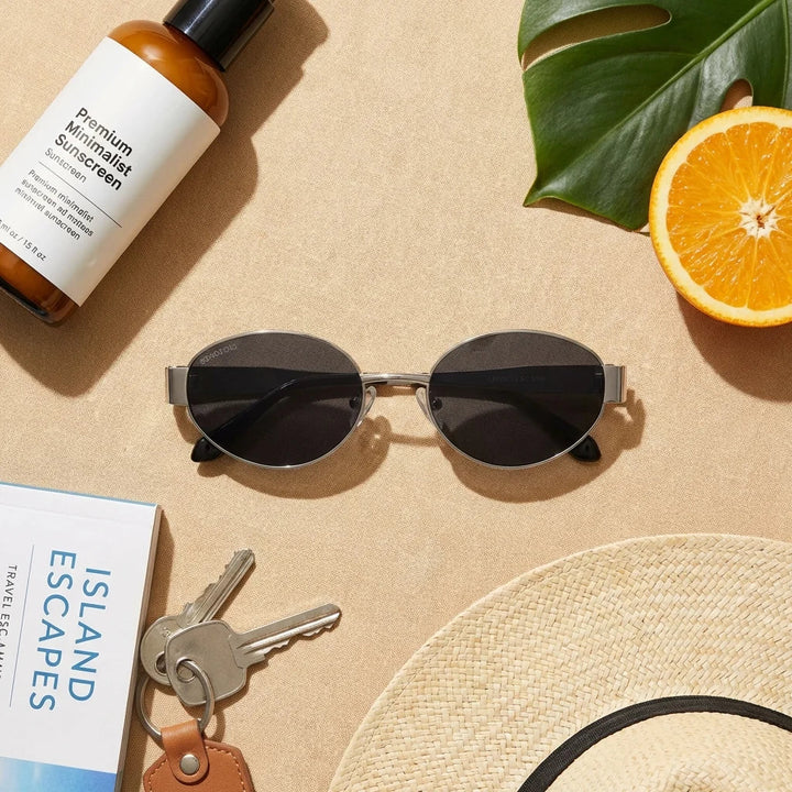 Lenses sun new lennon polarized bio-acetate silver summer essentials flat lay playa accesorios verano bonoboss #editorial_detail2 #color_silver