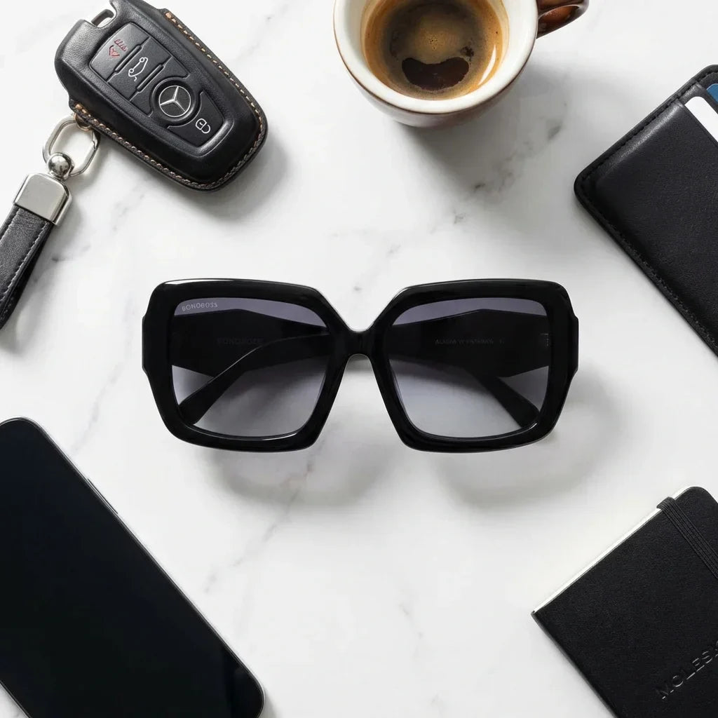 Lenses sun alaska polarized black urban composition accessories kit estilo bonoboss #editorial_detail2 #color_negro