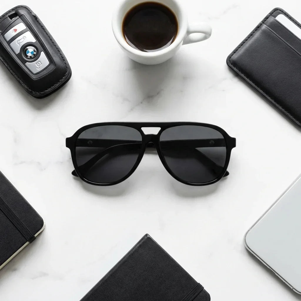 Lenses sun orson polarized bio-acetate biodegradable black urban composition accessories kit premium bonoboss #editorial_detail2 #color_negro