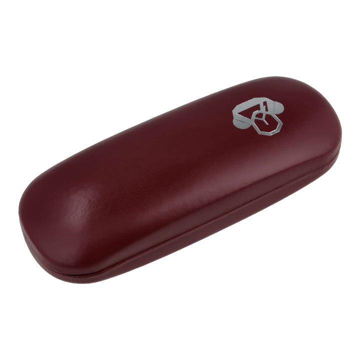 Estuche almeja for eyeglasses eyewear lenses optical lectura tipo almeja duro distribuidor mayorista color burdeo bonoboss #color_burdeo