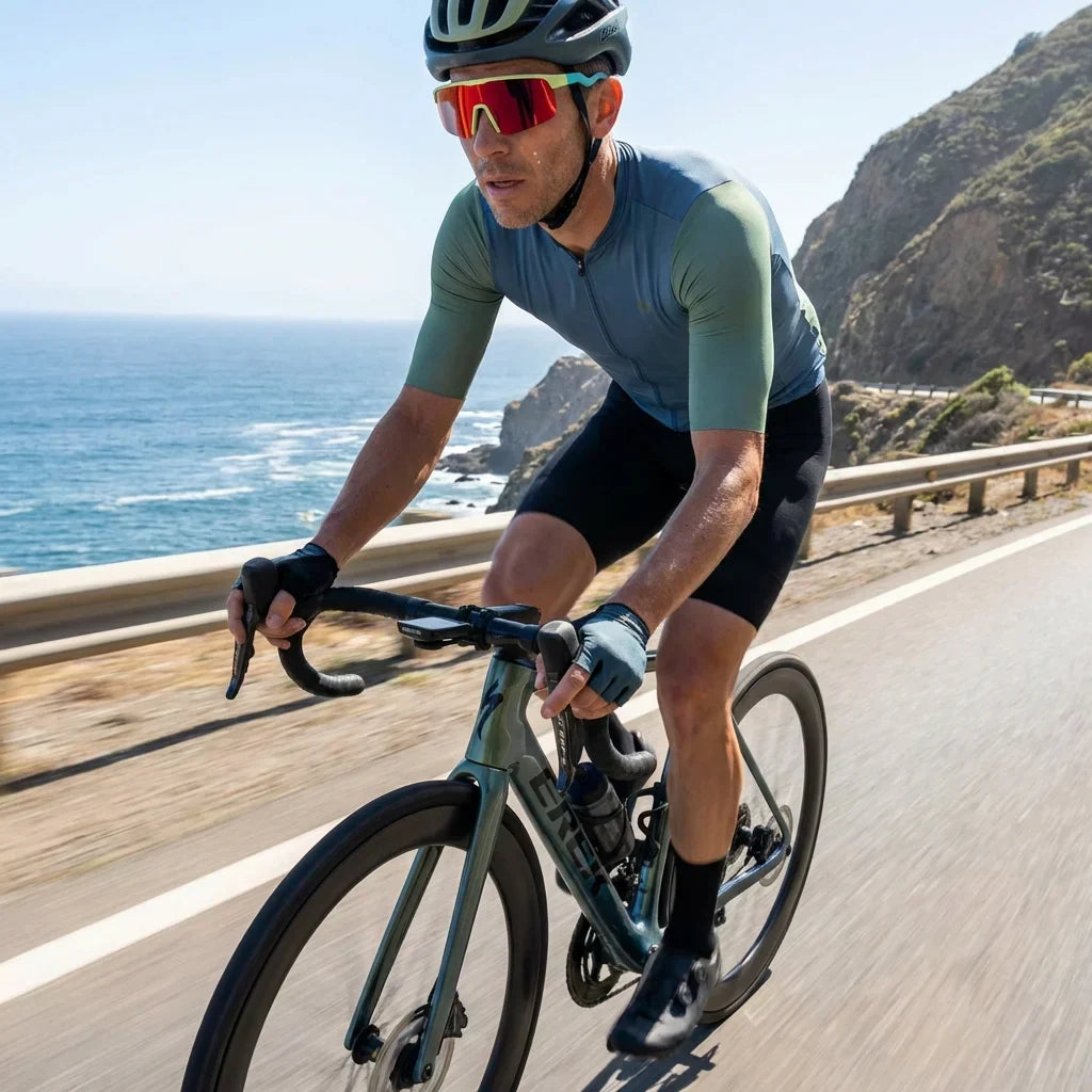 Bonoboss Bolt Yellow - Ciclismo con lentes deportivos #editorial_action1 #color_yellow