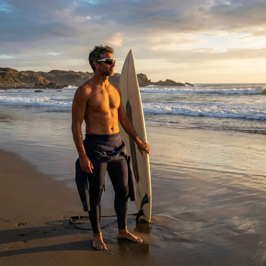 Bonoboss strive white - surf playa with lenses deportivos #editorial_action3 #color_blanco