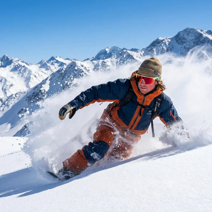 Bonoboss bolt yellow - ski nieve with lenses deportivos #editorial_action4 #color_yellow