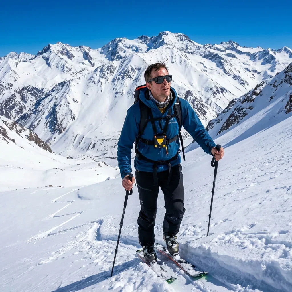 Bonoboss Andes Negro - Surf playa con lentes deportivos #editorial_action3 #color_negro