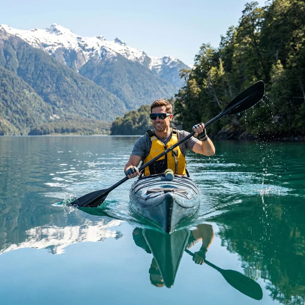 Bonoboss Andes Azul - Kayak con lentes deportivos #editorial_action5 #color_azul