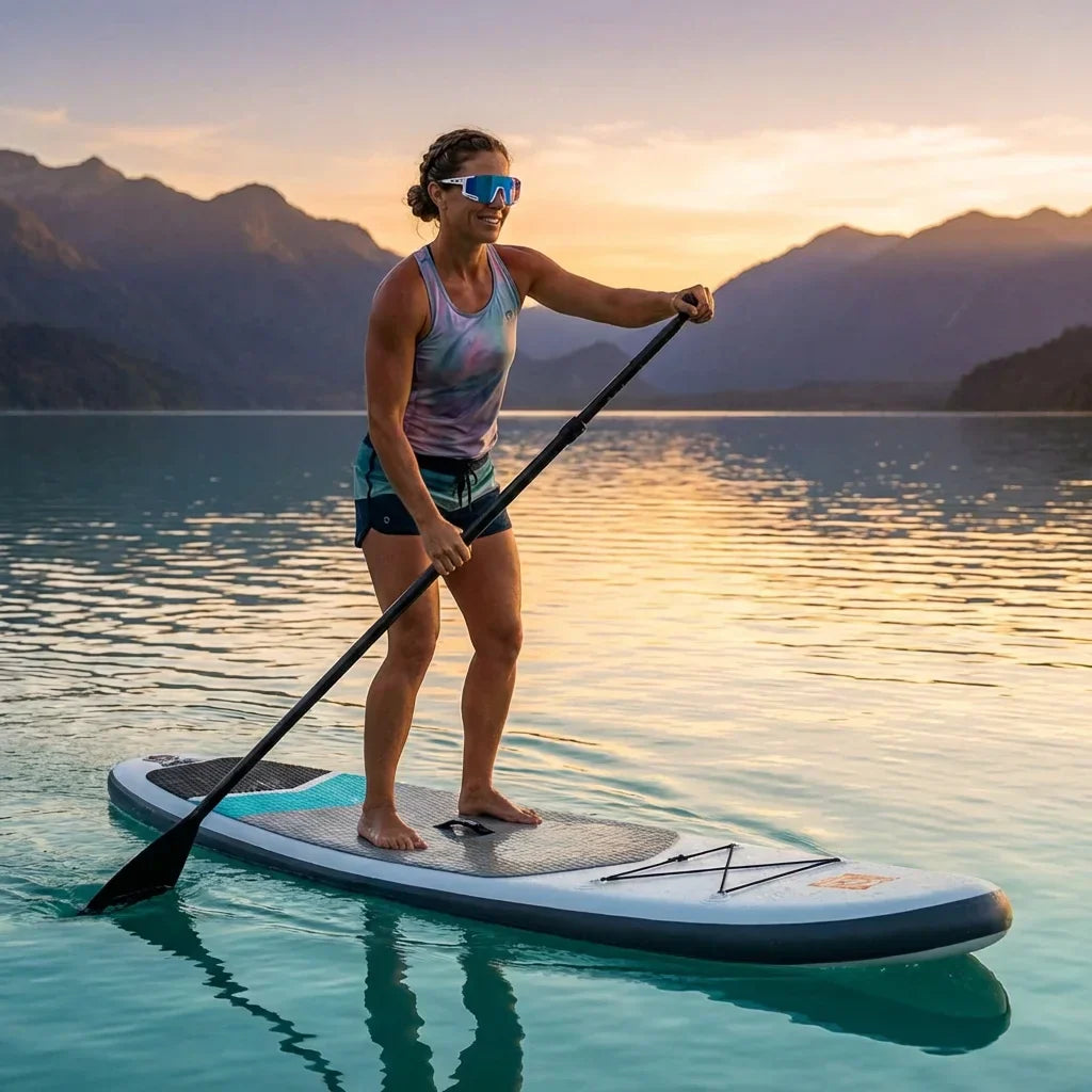 Bonoboss Backside Snow - Surf playa con lentes deportivos #editorial_action3 #color_snow