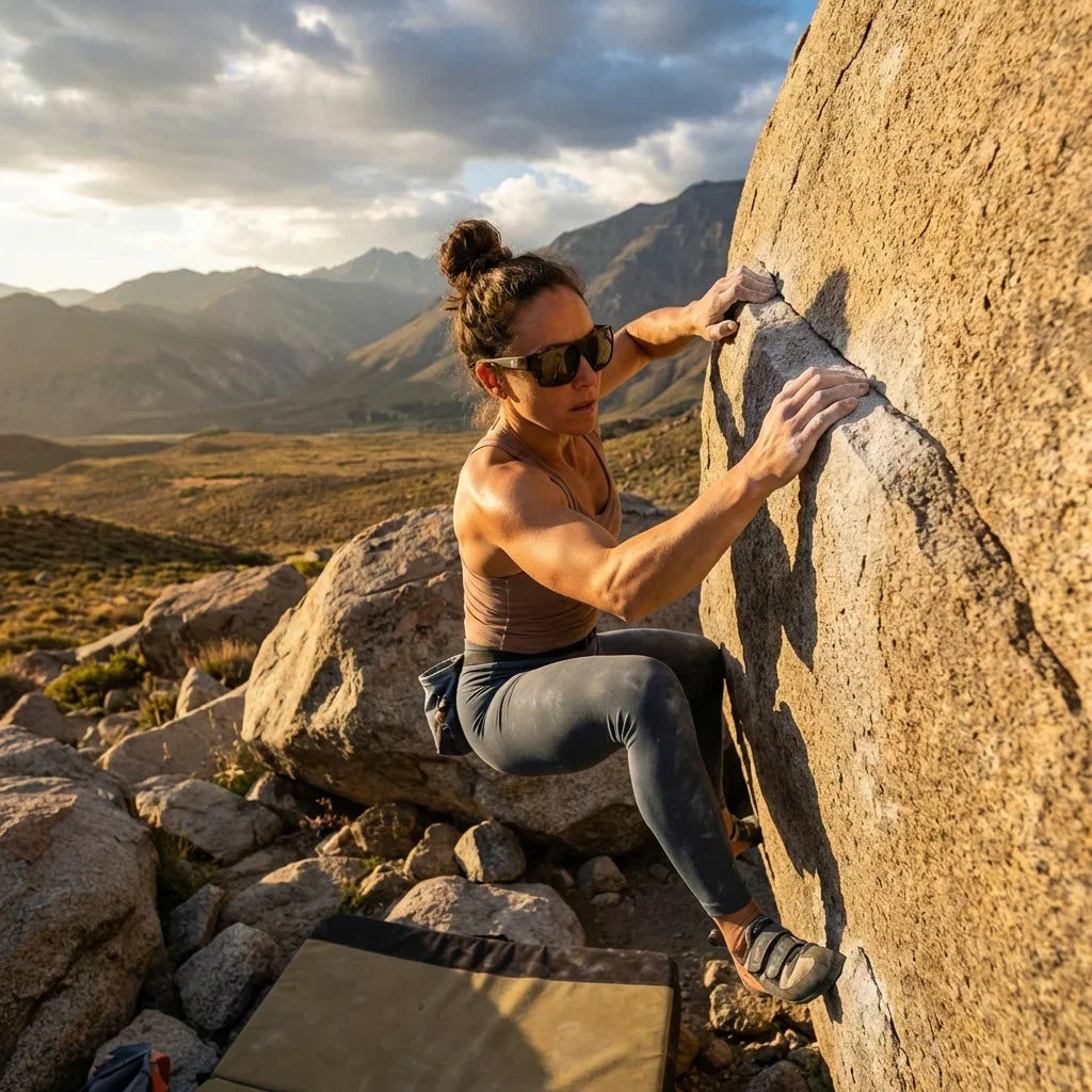 Bonoboss Andes G15 - Escalada con lentes deportivos #editorial_action6 #color_g15