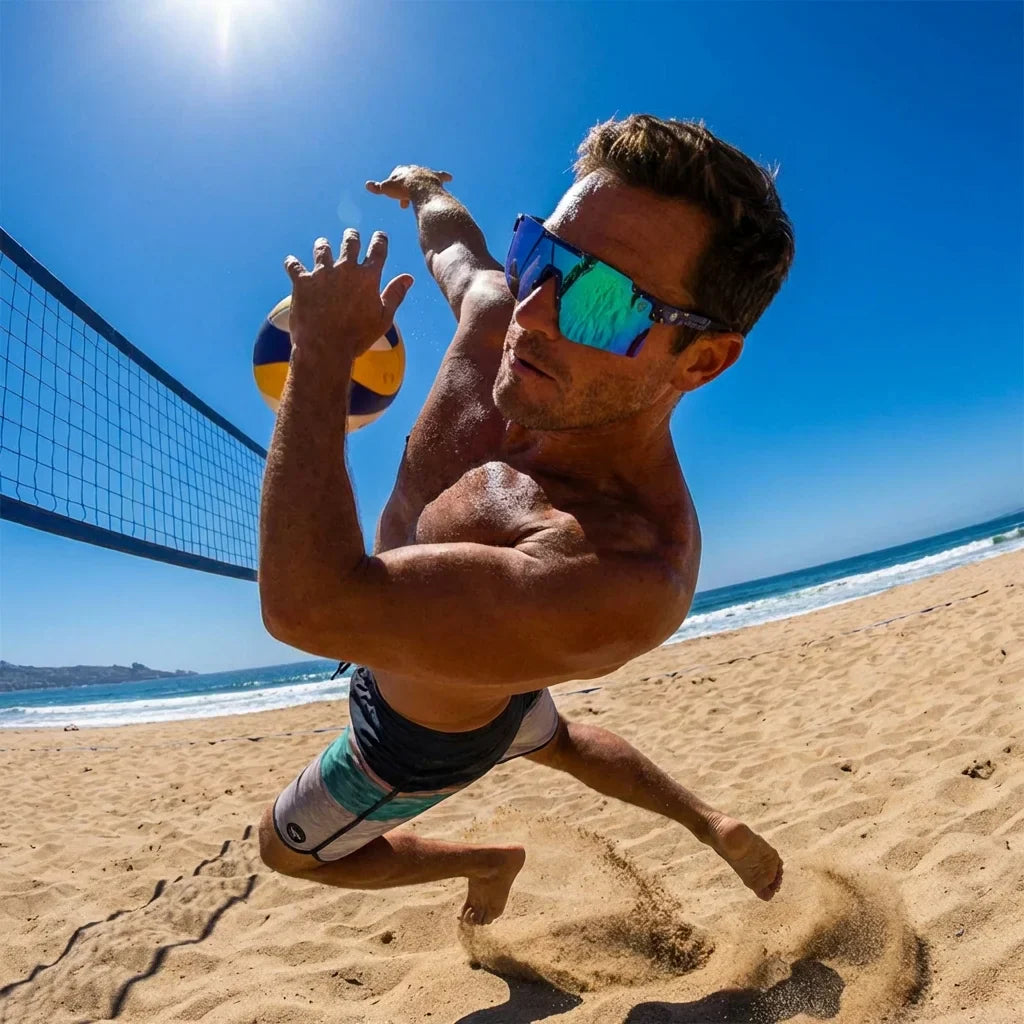 Bonoboss Santiago Azul - Ski nieve con lentes deportivos #editorial_action4 #color_azul