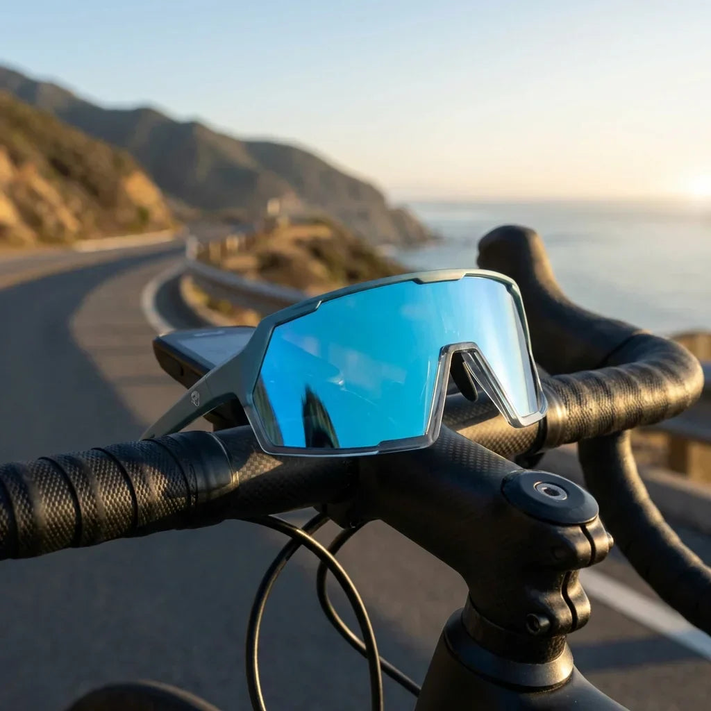 Bonoboss Puma Sky - Detalle lentes deportivos composicion #editorial_detail1 #color_sky