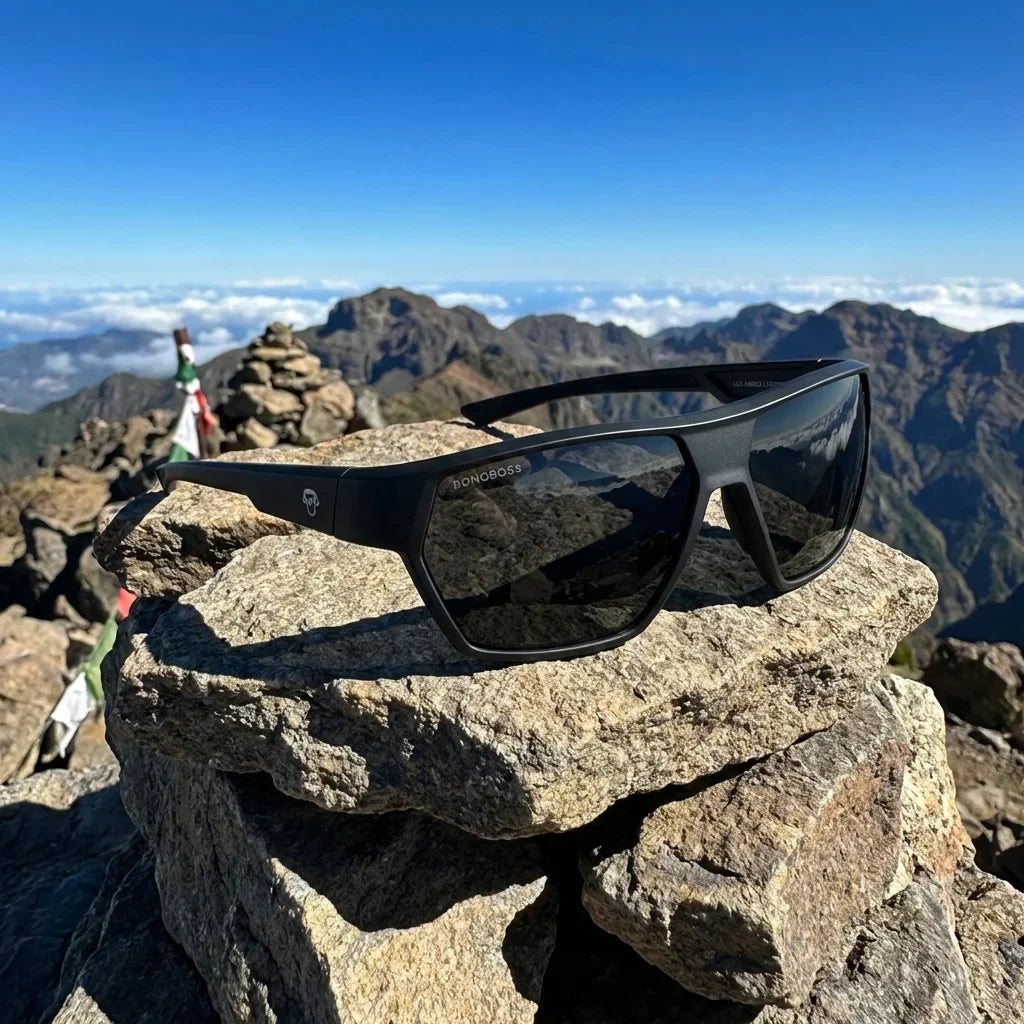 Bonoboss Andes Negro - Detalle lentes deportivos vista #editorial_detail3 #color_negro