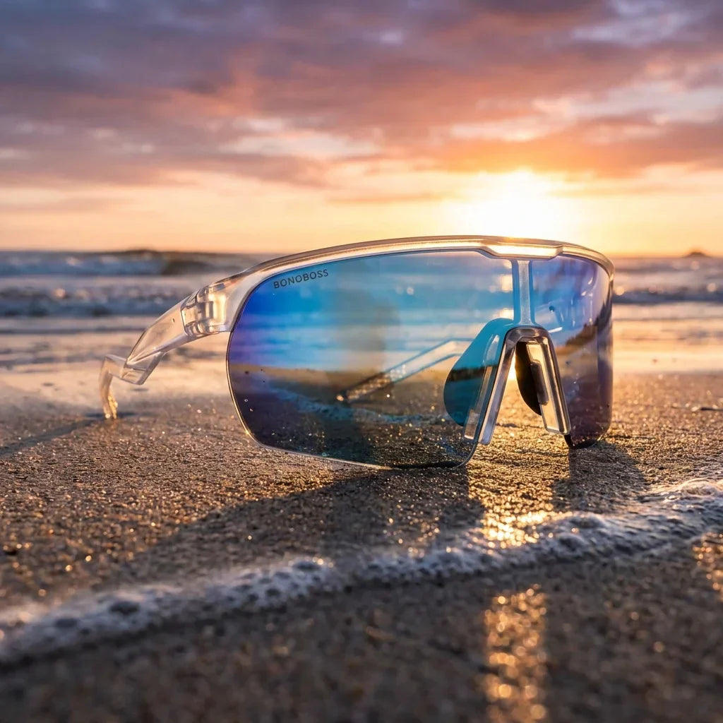 Bonoboss Bolt Sky - Escalada con lentes deportivos #editorial_action6 #color_sky