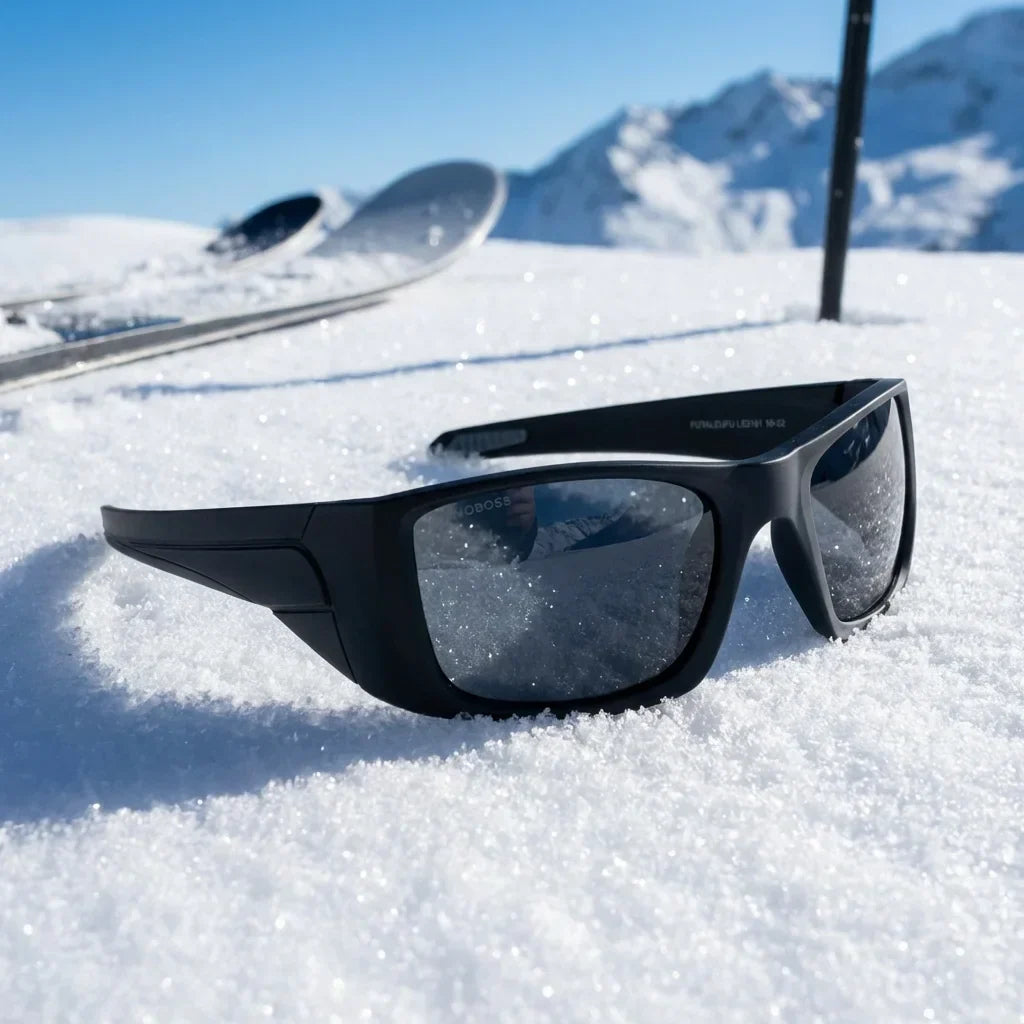 Bonoboss Futaleufu Negro - Detalle lentes deportivos contexto #editorial_detail2 #color_negro