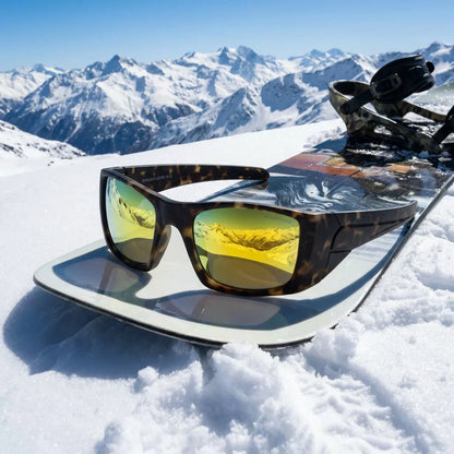 Bonoboss Futaleufu Espejado Dorado - Detalle lentes deportivos vista #editorial_detail3 #color_espejado-dorado