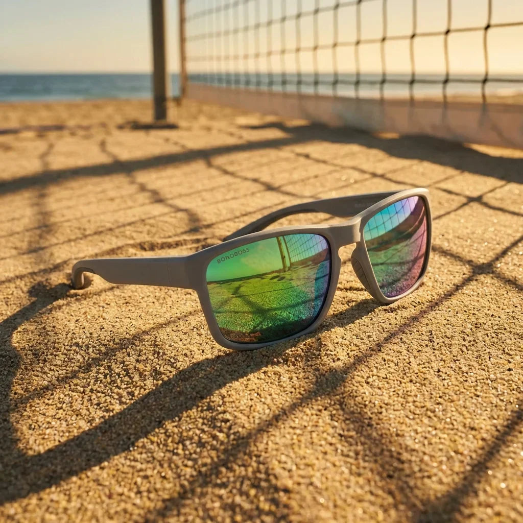 Bonoboss Flock Default Title - Detalle lentes deportivos vista #editorial_detail3 #color_default-title