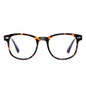 anteojos ovalados de acetato color carey para hombre y mujer de cara redonda grande filtro azul.  #color_carey