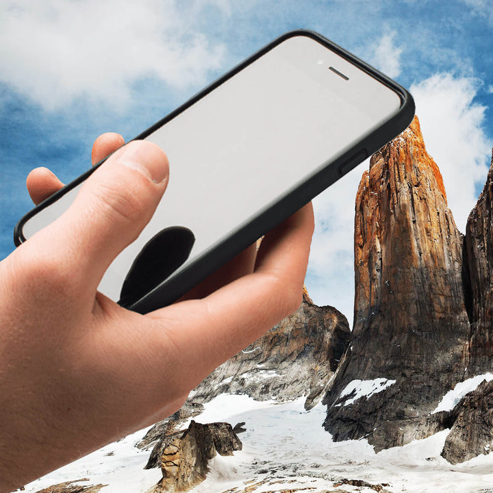 Carcasa sustainable wood nogal for iphone resistente absorbe caidas protege pantalla. carcasa for iphone 11, 12, 13 and 14 Bonoboss