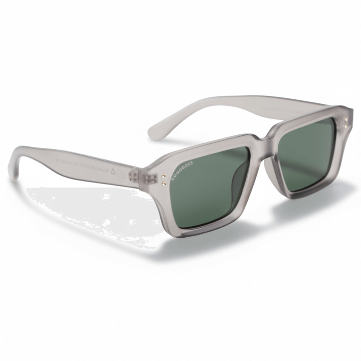 La side view unos eyeglasses sunglasses polarized recycled plastic sustainable personalizada for corporate gift de Bonoboss #color_g15