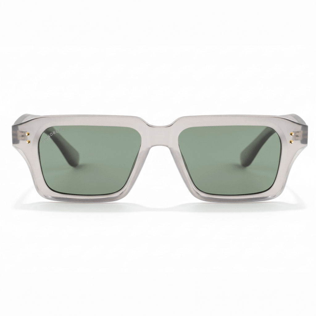 La front side unos eyeglasses sunglasses polarized recycled plastic sustainable personalizada for corporate gift de Bonoboss #color_g15