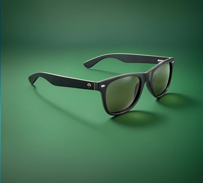 anteojos de sol rectangulares polarizados negrospara hombre y mujer con lentes de color g15  #color_g15