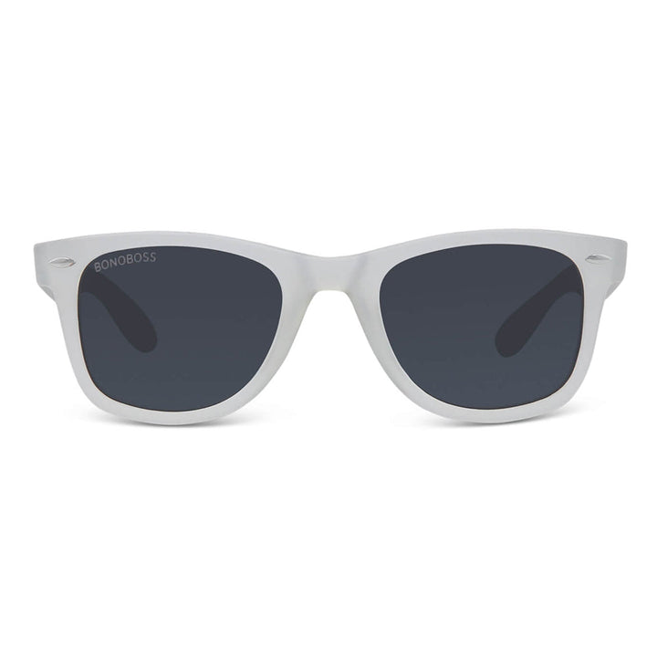 Lenses sunglasses platico recycled agate pattern clasicos white for women and men Bonoboss #color_transparente