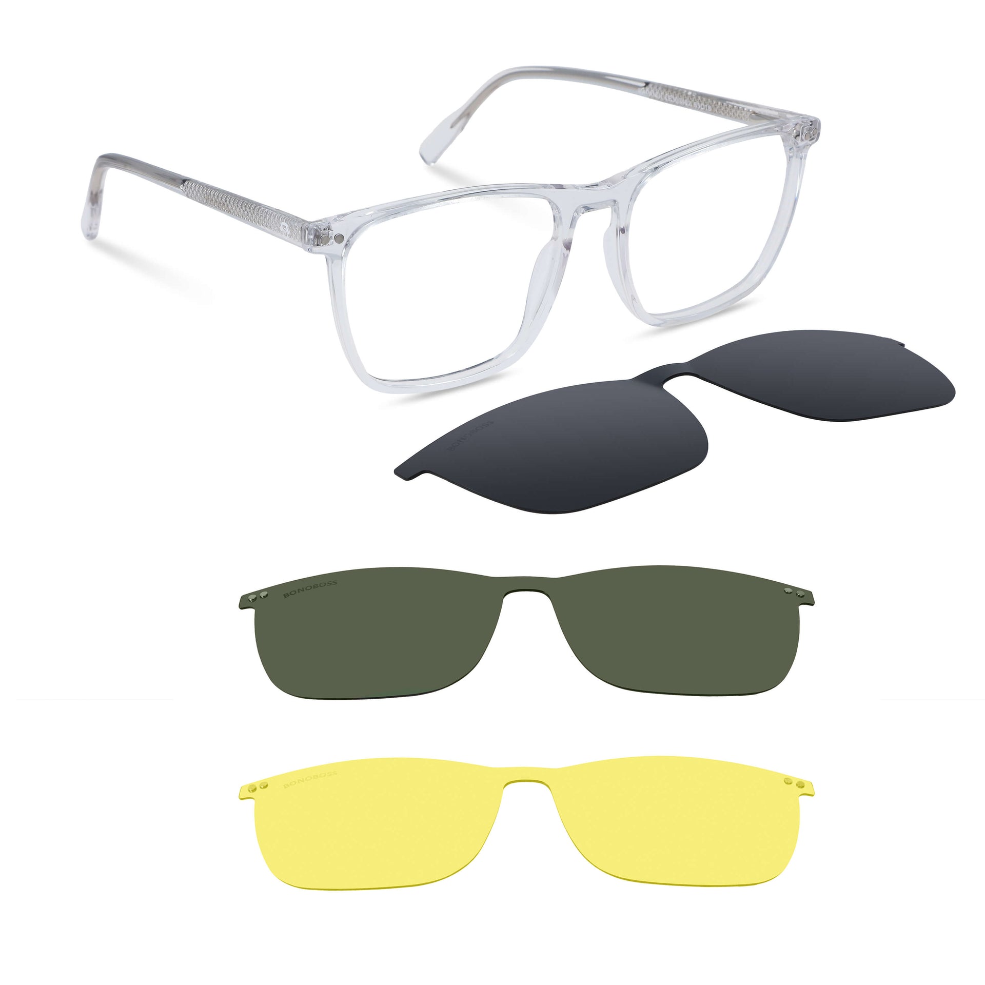 rapanaui anteojos transparentes opticos con clim iman polarizado para hombre y moda mujer #color_transparente