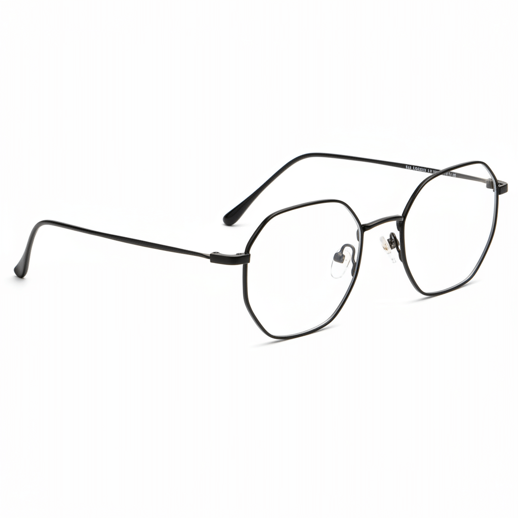 Frame optical with sun clip-on polarized delgado and liviano with or sin prescription optica bonoboss distribuidor optical frames optical wholesale #color_black
